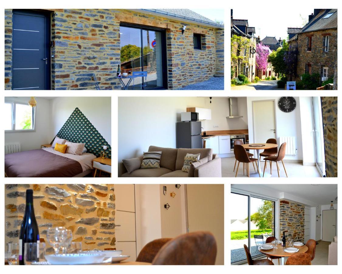 Appart Hotel La Gacilly-Centre Ville-Spa-Parking Exterior foto
