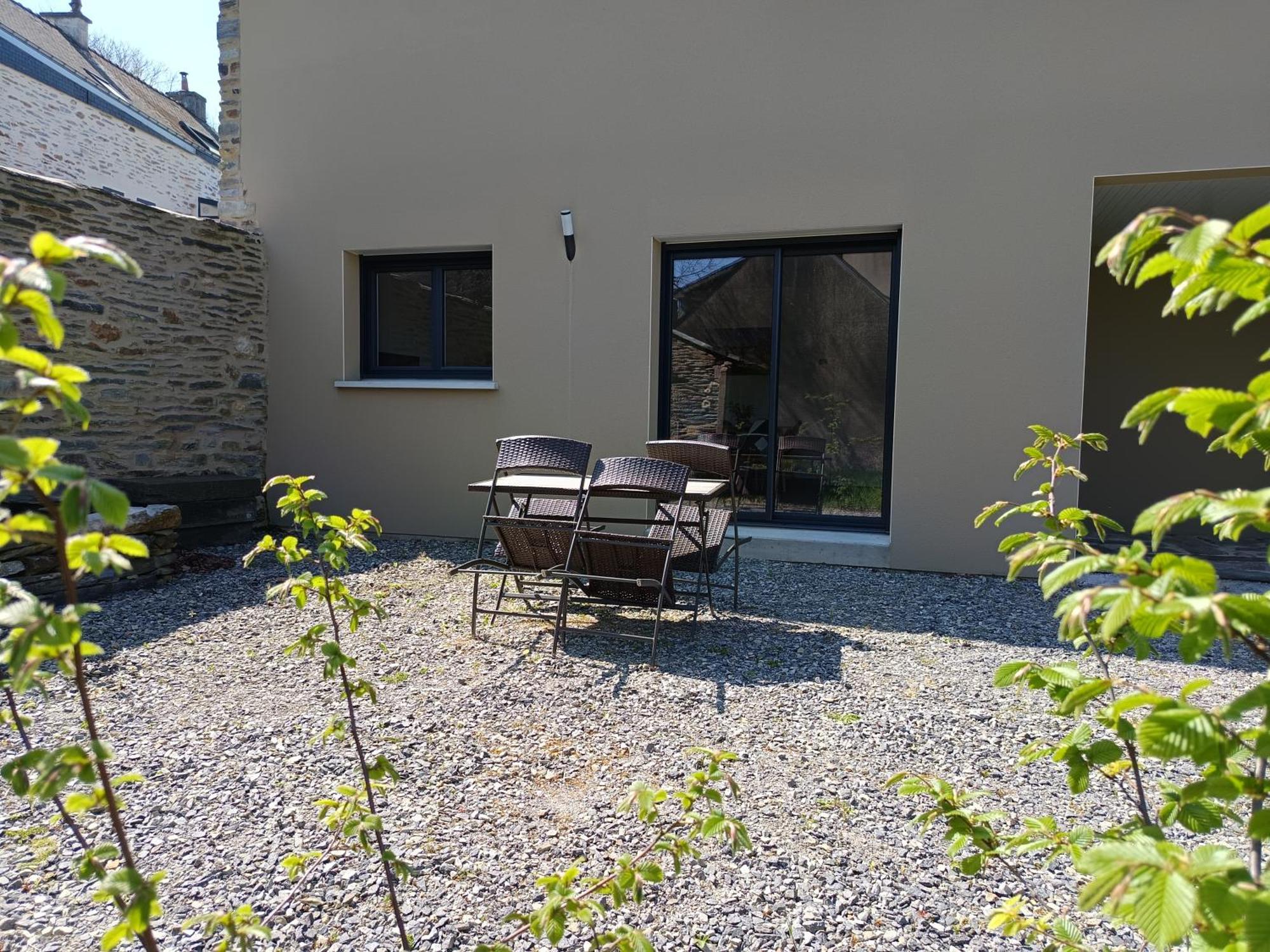 Appart Hotel La Gacilly-Centre Ville-Spa-Parking Exterior foto